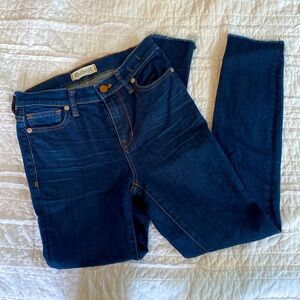 Madewell High Riser Skinny Jeans